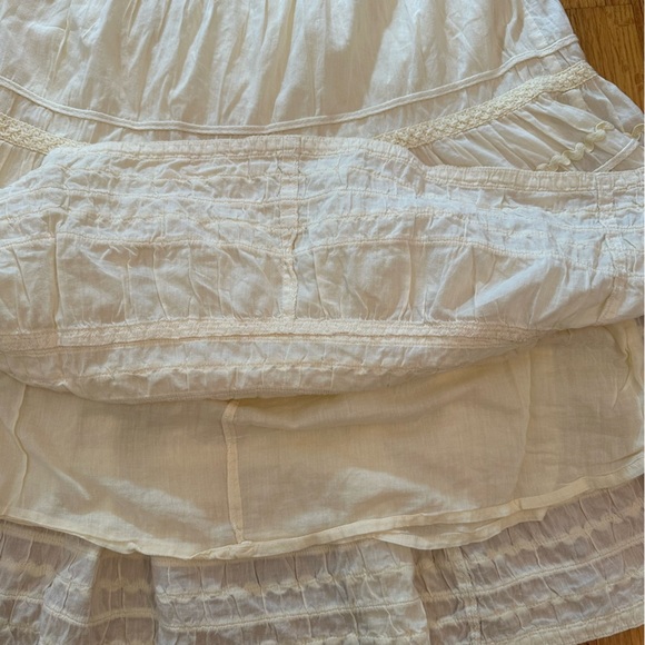 For The Republic pale yellow  skirt Size 10 (z) - Picture 4 of 12